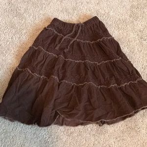 Gap Brown Corduroy Skirt, Size 4-5